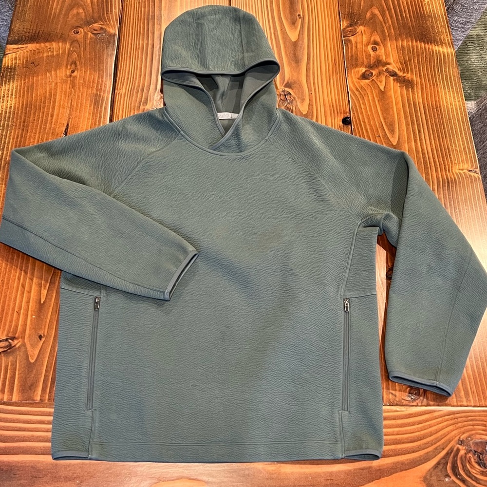 Lululemon Textured Spacer Pullover - XS - Tidewater Teal (discontinued color)